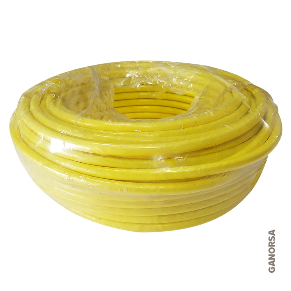 Imagen de CABLE SUBTERRANEO AMARILLO 2.5MM 25 MTS DOBLE AISLACIÓN