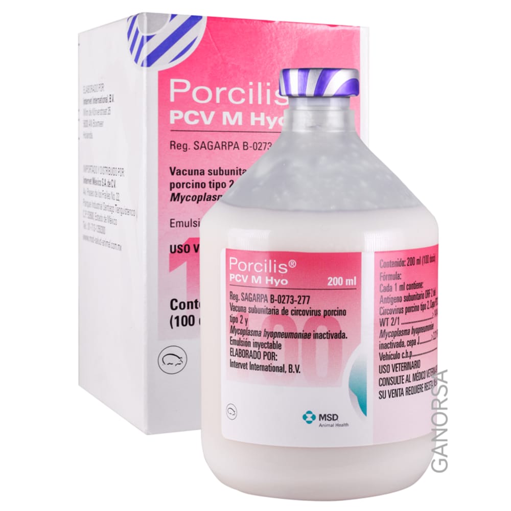 Imagen de PORCILIS PCV MHYO X 200 ml 100 DOSIS