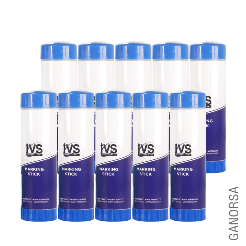 Imagen de CRAYON IVS PARA MARCAR GANADO AZUL 10U