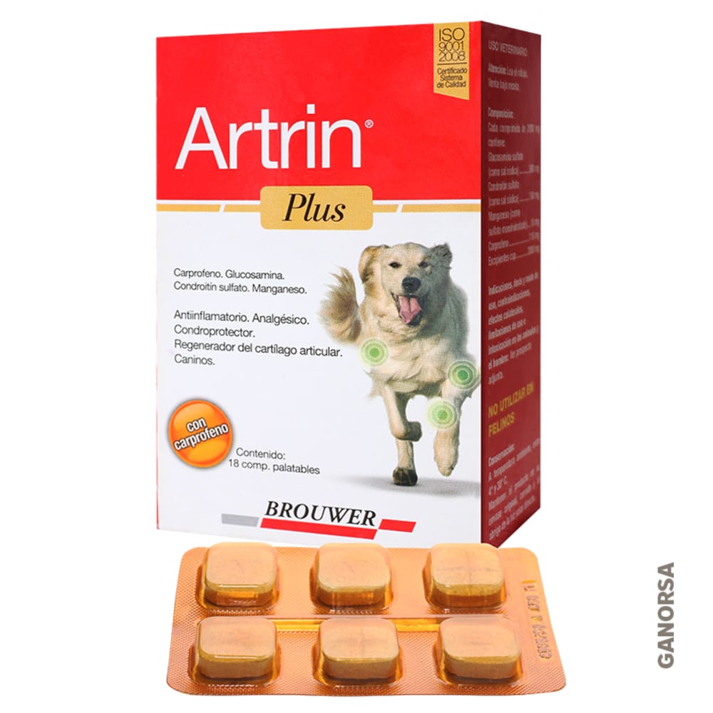 Imagen de ARTRIN PLUS BLISTER 18 COMPRIMIDOS