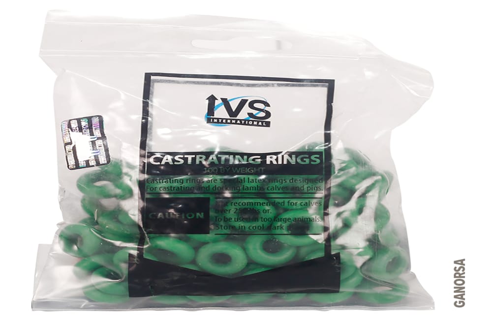 Imagen de ANILLOS PARA CASTRACION IVS 100 UNIDADES