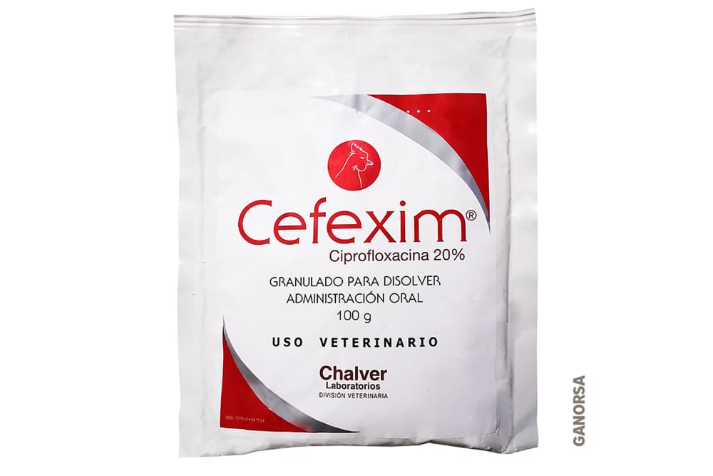 Imagen de CEFEXIM GRANULADO 20% SOBRE X 100 GRAMOS