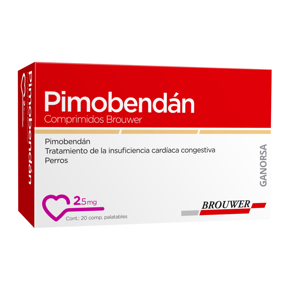 Imagen de PIMOBENDAN BROUWER 2.5 MG X 20 COMPRIMIDOS