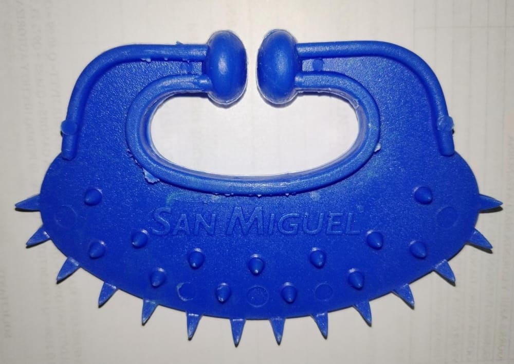 Imagen de DESTETADOR PLASTICO AZUL