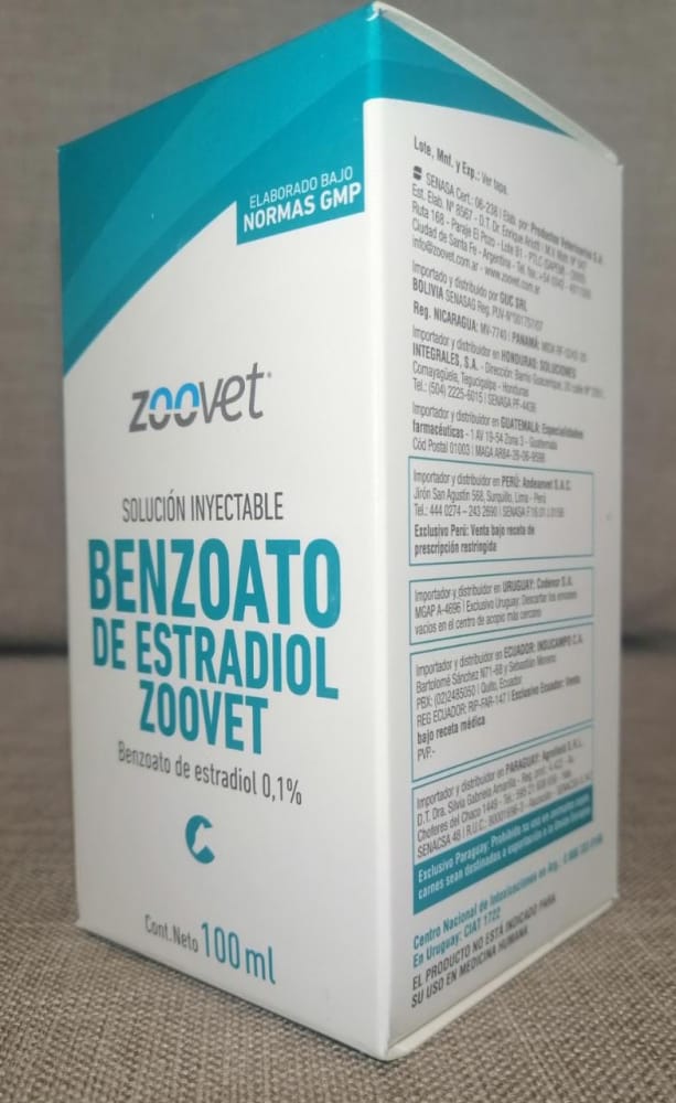 Imagen de BENZOATO DE ESTRADIOL X 100 ML