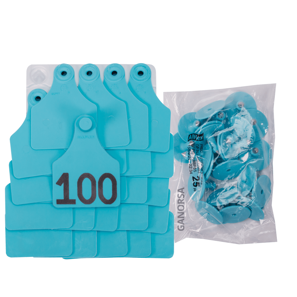 Imagen de ARETE ALLFLEX GRANDE CELESTE 25 UNI