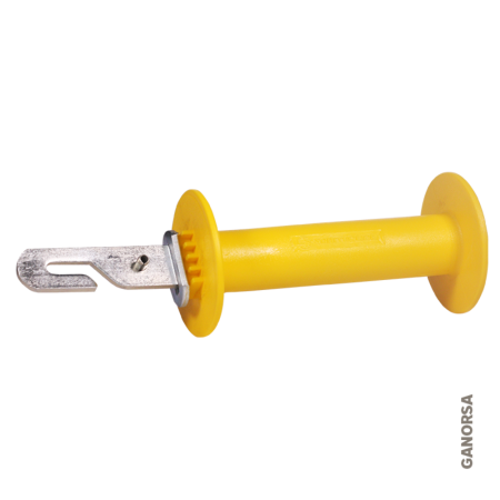 MANIJA PLASTICA PARA TALANQUERA AMARILLA