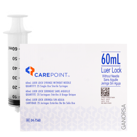 JERINGA DESECHABLE IVS 60CC 25U