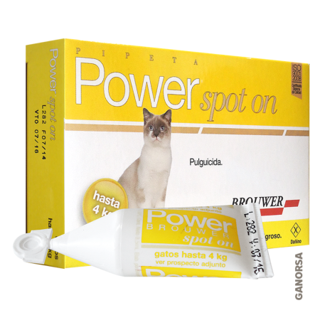 POWER SPOT ON GATOS HASTA 4KG