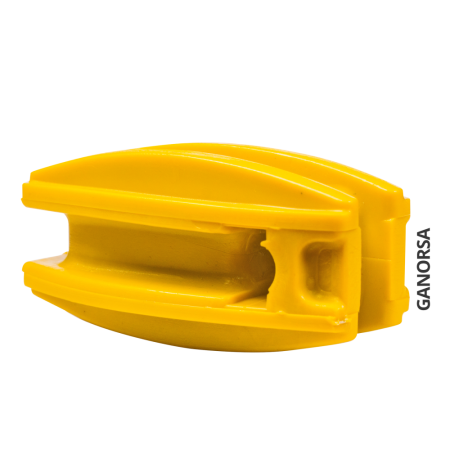 AISLADOR PARA POSTE TIPO PERA X 25 UDS