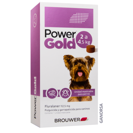 POWER GOLD 112.5 MG 2 A 4.5 KG