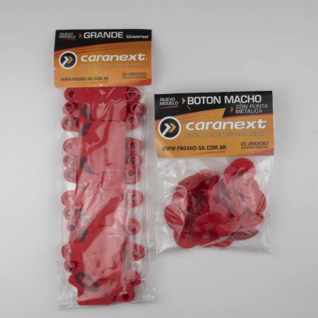 ARETE CARANEXT GRANDE ROJO 25 U.