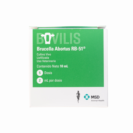 BRUCELLA ABORTUS RB51 5 DOSIS