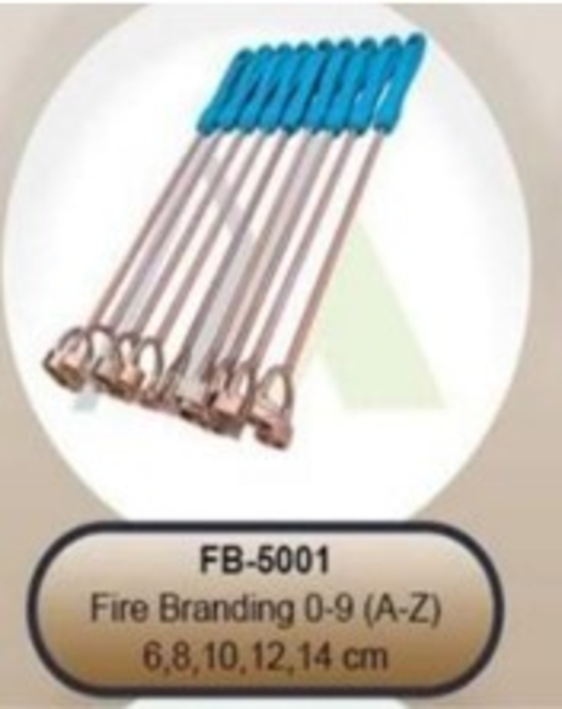 JUEGO DE FIERROS DE ACERO NEGRO DEL 0 AL 9