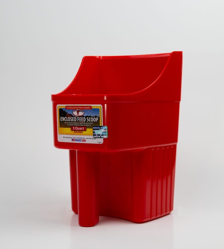 PALA DISPENSADORA DE ALIMENTOS LITTLE GIANT ROJO 3 LT
